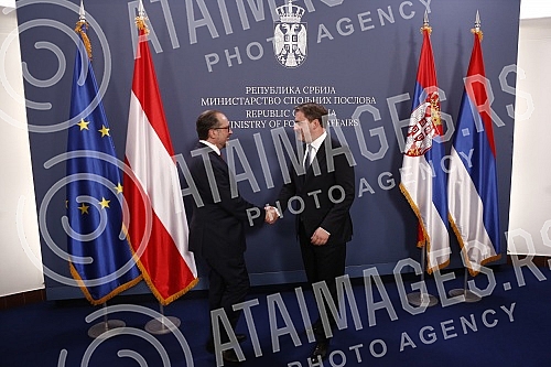 The Minister of Foreign Affairs of the Republic of Serbia, Nikola Selakovic, met with the Federal Minister for European and International Affairs of the Republic of Austria,Alexander Schallenberg.Ministar spoljnih poslova Republike Srbije Nikola Se