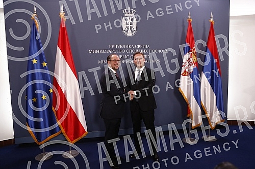 The Minister of Foreign Affairs of the Republic of Serbia, Nikola Selakovic, met with the Federal Minister for European and International Affairs of the Republic of Austria,Alexander Schallenberg.Ministar spoljnih poslova Republike Srbije Nikola Se
