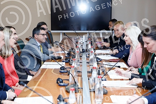 Deputy Prime Minister of the Government of Serbia and Minister of Mining and Energy, Prof. Dr. Zorana Mihajlovic, met with a delegation of the European Bank for Reconstruction and Development (EBRD), led by EBRD Vice President Alain Pilloux, and talk