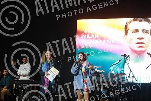 The awarding of the Milan Mladenovic Award 2022 was held in Dorcol Platz.Dodela Nagrade Milan Mladenovic 2022 odrzana je u Dorcol Platzu.