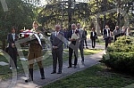 On the occasion of Victory day, a ceremonial laying of wreaths was organized at the Monument of eternal fire and the Monument to the Red Army in the complex of the Memorial park to the liberators of Belgrade.Povodom Dana pobede organizovano je svec