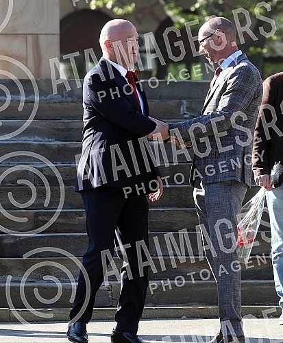 On the occasion of Victory day, a ceremonial laying of wreaths was organized at the Monument of eternal fire and the Monument to the Red Army in the complex of the Memorial park to the liberators of Belgrade.Povodom Dana pobede organizovano je svec