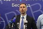 A press conference was held at the People's Party's premises by the party's vice president, Miroslav Aleksic, on the connection between the 