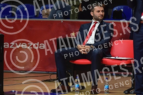 The match of the 1st round of the AdmiralBet Aba league between KK Crvena zvezda mts and KK MZT Skopje Aerodrom was played in the Aleksandar Nikolic hall.Utkamica 1. kola AdmiralBet Aba lige izmedju KK Crvena zvezda mts i KK MZT Skopje Aerodrom odi