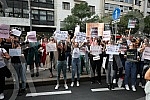 In front of the building where the editorial office of the daily Informer is located, a second protest was held in the organization of Women's Solidarity due to the publication of an interview with serial rapist Igor Milosevic.Ispred zgrade u kojoj