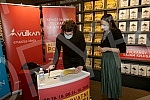At the Vulkan bookstore in the Usce Shopping Center, Momcilo Bajagic Bajaga signed his book 