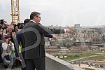 Aleksandar Vucic - Serbian Prime Minister visited works on Belgrade waterfront.Aleksandar Vucic - premijer Srbije obisao radove na Beogradu na vodi. 