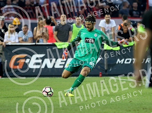 The match of the seventh (7 rounds) of Serbia Superliga was played at the stadium 