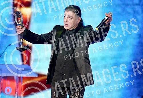 Oscars of popularity in the organization of the magazine Blic Puls held in the Sava Center.Oskar popularnosti u organizaciji casopisa Blic Puls odrzan u Sava centru