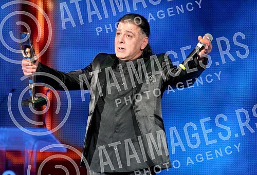 Oscars of popularity in the organization of the magazine Blic Puls held in the Sava Center.Oskar popularnosti u organizaciji casopisa Blic Puls odrzan u Sava centru