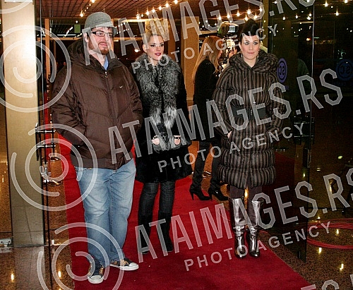 Oscars of popularity in the organization of the magazine Blic Puls held in the Sava Center.Oskar popularnosti u organizaciji casopisa Blic Puls odrzan u Sava centru