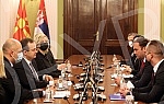 President of the National assembly of Serbia Ivica Dacic met with minister foreign affairs of Northern Macedonia Bujar Osmani.Predsednik Skupstine Srbije Ivica Dacic sastao se sa ministrom spoljnih poslova Severne Makedonije Bujarom Osmanijem