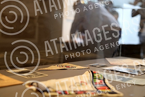 The selector of the Serbian national football team and the winner of the bronze Olympic medal at the Los Angeles Games in 1984, Dragan Stojkovic, visited the exhibition 