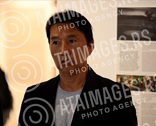 The selector of the Serbian national football team and the winner of the bronze Olympic medal at the Los Angeles Games in 1984, Dragan Stojkovic, visited the exhibition 