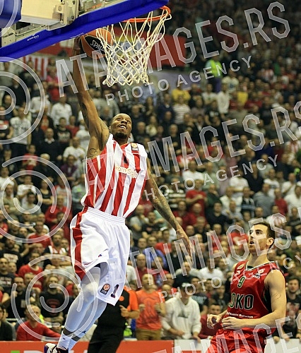 Utakmica petog kola TOP 16 faze Evrolige (Euroleague, TOP 16, Round 5) odigrana u Hali Pionir izmedju KK Crvena zvezda Telekom (Serbia) i Lokomotiva Kuban (Russia).