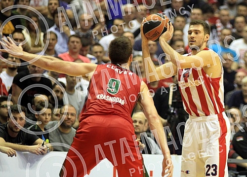 Utakmica petog kola TOP 16 faze Evrolige (Euroleague, TOP 16, Round 5) odigrana u Hali Pionir izmedju KK Crvena zvezda Telekom (Serbia) i Lokomotiva Kuban (Russia).