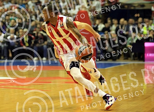 Utakmica petog kola TOP 16 faze Evrolige (Euroleague, TOP 16, Round 5) odigrana u Hali Pionir izmedju KK Crvena zvezda Telekom (Serbia) i Lokomotiva Kuban (Russia).