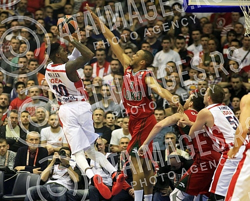 Utakmica petog kola TOP 16 faze Evrolige (Euroleague, TOP 16, Round 5) odigrana u Hali Pionir izmedju KK Crvena zvezda Telekom (Serbia) i Lokomotiva Kuban (Russia).