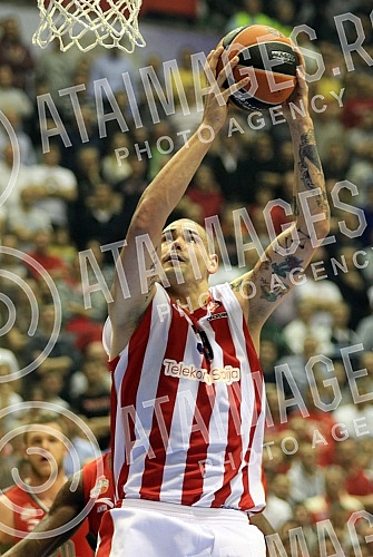 Utakmica petog kola TOP 16 faze Evrolige (Euroleague, TOP 16, Round 5) odigrana u Hali Pionir izmedju KK Crvena zvezda Telekom (Serbia) i Lokomotiva Kuban (Russia).