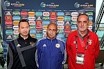 Konferencija za novinare - druzenje sa selektorima ucesnicima polufinala Evropskog prvenstva u futsalu (UEFA futsal Euro 2016, semi-finals).