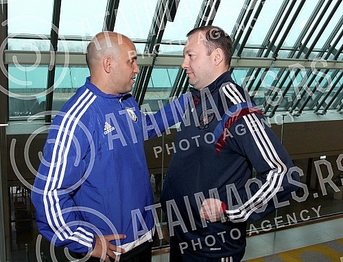 Konferencija za novinare - druzenje sa selektorima ucesnicima polufinala Evropskog prvenstva u futsalu (UEFA futsal Euro 2016, semi-finals).