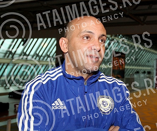 Konferencija za novinare - druzenje sa selektorima ucesnicima polufinala Evropskog prvenstva u futsalu (UEFA futsal Euro 2016, semi-finals).