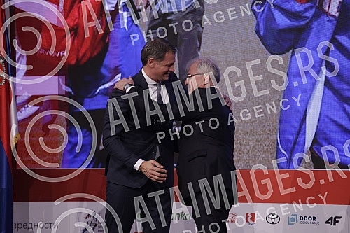 The ceremony on the occasion of the Day of the Olympic Committee of Serbia and the Election for the most successful athletes, teams and coaches of Serbia in 2021 was held in the House of the National Assembly.Svecanost povodom Dana Olimpijskog komi