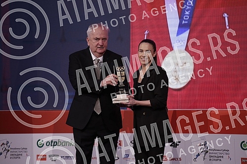 The ceremony on the occasion of the Day of the Olympic Committee of Serbia and the Election for the most successful athletes, teams and coaches of Serbia in 2021 was held in the House of the National Assembly.Svecanost povodom Dana Olimpijskog komi