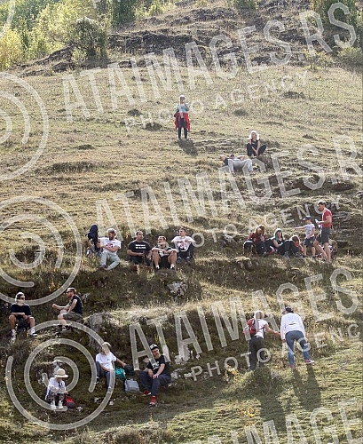 Protest in the village of Topli Do near Pirot against the construction of mini hydropower plants.Protest u selu Topli Do kod Pirota protiv izgradnje mini hidroelektrana.