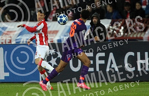 Match of the UEFA Champions League Group C between Red Star Belgrade and Liverpool at Rajko Mitic Stadium.Utakmica 4. kola C grupe Lige sampiona izmedju FK Crvena zvezda i FC Liverpool
