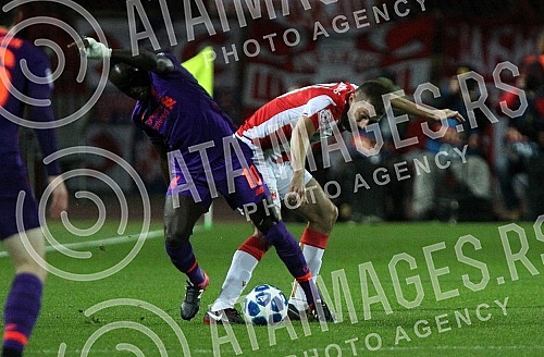 Match of the UEFA Champions League Group C between Red Star Belgrade and Liverpool at Rajko Mitic Stadium.Utakmica 4. kola C grupe Lige sampiona izmedju FK Crvena zvezda i FC Liverpool