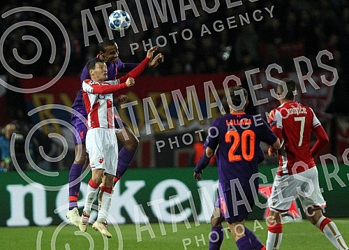 Match of the UEFA Champions League Group C between Red Star Belgrade and Liverpool at Rajko Mitic Stadium.Utakmica 4. kola C grupe Lige sampiona izmedju FK Crvena zvezda i FC Liverpool