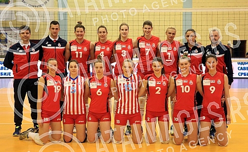 Druga polufinalna utakmica finalnog turnira Kupa Srbije izmedju OK Jedinstvo (Strara Pazova) i OK Crvena Zvezda (Beograd).