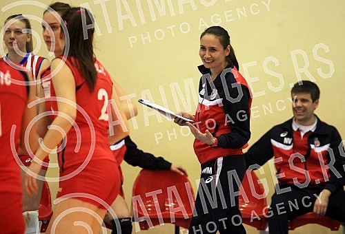 Druga polufinalna utakmica finalnog turnira Kupa Srbije izmedju OK Jedinstvo (Strara Pazova) i OK Crvena Zvezda (Beograd).