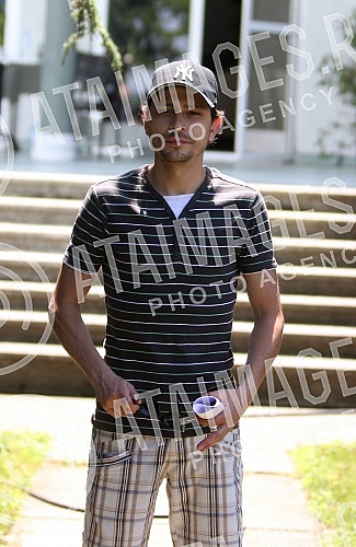 Shooting the fourth season of the 