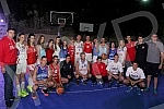 Promotion of new jersey senior teams Serbian Basketball Federation was held in the field of elementary school 