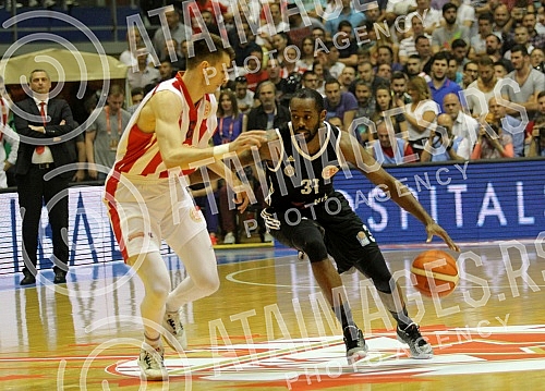 Serbian basketball League (KLS) playoffs final, 3rd game, between KK Crvena Zvezda Telekom and KK Partizan NIS played at Aleksandar Nikolic sports hall. Photo: Antonio Ahel/ATAImages.Treca utakmica finala plej ofa Kosarkaske Lige Srbije (KLS) izmedj