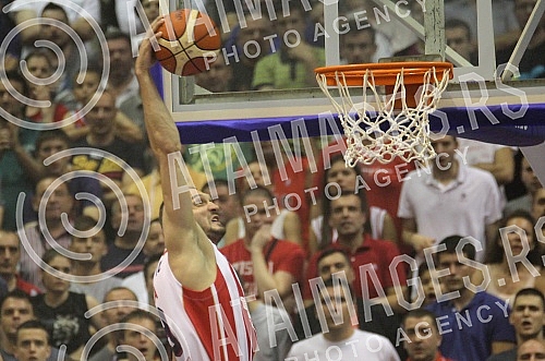 Serbian basketball League (KLS) playoffs final, 3rd game, between KK Crvena Zvezda Telekom and KK Partizan NIS played at Aleksandar Nikolic sports hall. Photo: Antonio Ahel/ATAImages.Treca utakmica finala plej ofa Kosarkaske Lige Srbije (KLS) izmedj