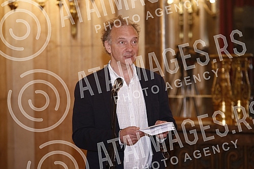 Solemn session of the Belgrade City Assembly at which representatives of the commissions for the City of Belgrade Award - Despot Stefan Lazarevic announced the decisions of the commissions on the winners for 2021 for achievements in nineteen differen