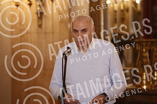 Solemn session of the Belgrade City Assembly at which representatives of the commissions for the City of Belgrade Award - Despot Stefan Lazarevic announced the decisions of the commissions on the winners for 2021 for achievements in nineteen differen