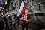 A protest was organized near the monument to Tsar Nikolai due to Serbia's vote in the United Nations General Assembly for the suspension of Russia from the UN Human Rights Council.Kod spomenika caru Nikolaju organizovan je protest zbog glasanja Srb