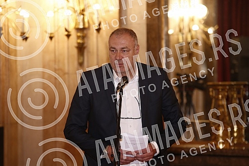 Solemn session of the Belgrade City Assembly at which representatives of the commissions for the City of Belgrade Award - Despot Stefan Lazarevic announced the decisions of the commissions on the winners for 2021 for achievements in nineteen differen