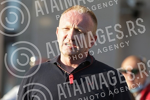  Representatives and leaders of opposition parties that announced the boycott of the election gathered in front of the Serbian Parliament tonight to protest because they believe the state of emergency has violated the Serbian Constitution due to a co