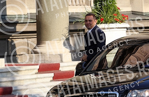 Meeting of the National Security Council which, according to media President of Serbia Aleksandar Vucic called a decline in the knowledge of the Albanians in northern Kosovo.Sednica Saveta za nacionalnu bezbednost koju je po navodima medija predsedn