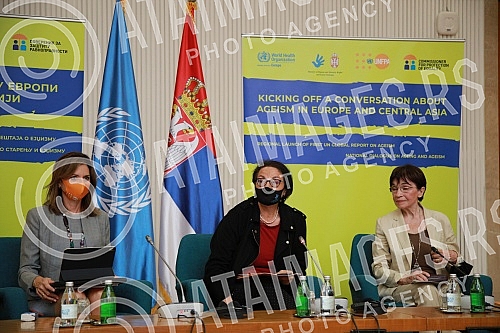 A discussion between the Ministry of Human and Minority Rights and Social Dialogue, the Commissioner for the Protection of Equality and the United Nations Population Fund (UNFPA) began at the Palace of Serbia, where the Global Report on Ageism and a 