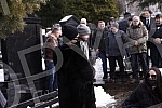 A memorial service on the occasion of the twenty-second anniversary of the death of Zeljko Raznatovic - Arkan was held at the New Cemetery.Pomen povodom dvadeset druge godisnjice od smrti Zeljka Raznatovica - Arkana odrzan je na Novom groblju.