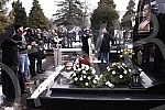 A memorial service on the occasion of the twenty-second anniversary of the death of Zeljko Raznatovic - Arkan was held at the New Cemetery.Pomen povodom dvadeset druge godisnjice od smrti Zeljka Raznatovica - Arkana odrzan je na Novom groblju.