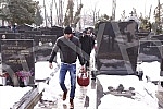 A memorial service on the occasion of the twenty-second anniversary of the death of Zeljko Raznatovic - Arkan was held at the New Cemetery.Pomen povodom dvadeset druge godisnjice od smrti Zeljka Raznatovica - Arkana odrzan je na Novom groblju.