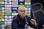 In the press center of SC FSS, a media conference was organized by the head coach of the Serbian national team, Svetislav Pesic, and the president of the Basketball Federation of Serbia, Predrag Danilovic.U press centru SC FSS organizovana je konfe