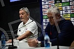 In the press center of SC FSS, a media conference was organized by the head coach of the Serbian national team, Svetislav Pesic, and the president of the Basketball Federation of Serbia, Predrag Danilovic.U press centru SC FSS organizovana je konfe
